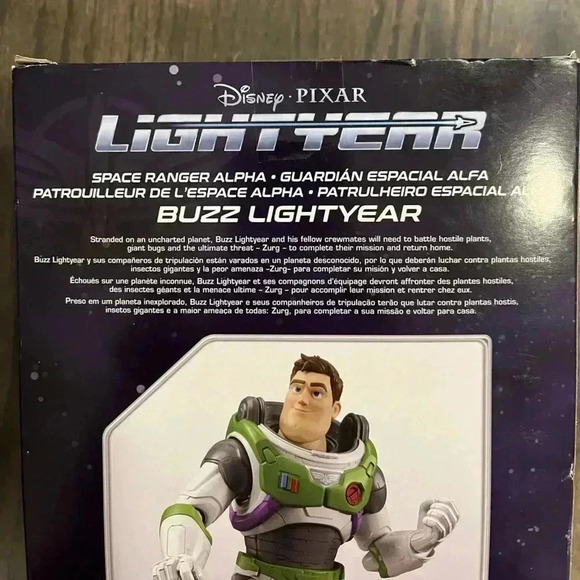 NWT Disney Buzz Lightyear Large 12 Inch Scale Space Ranger Alpha - Picture 5 of 7